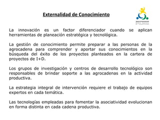 Plan tecnológico para la cadena piscícola del Cauca: Un escenario para la innovación abierta