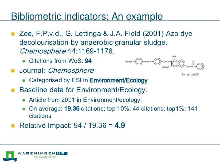 Bibliometric analysis tools on top of the university’s bibliographic