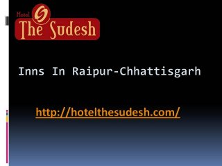 Inns in raipur chhattisgarh
