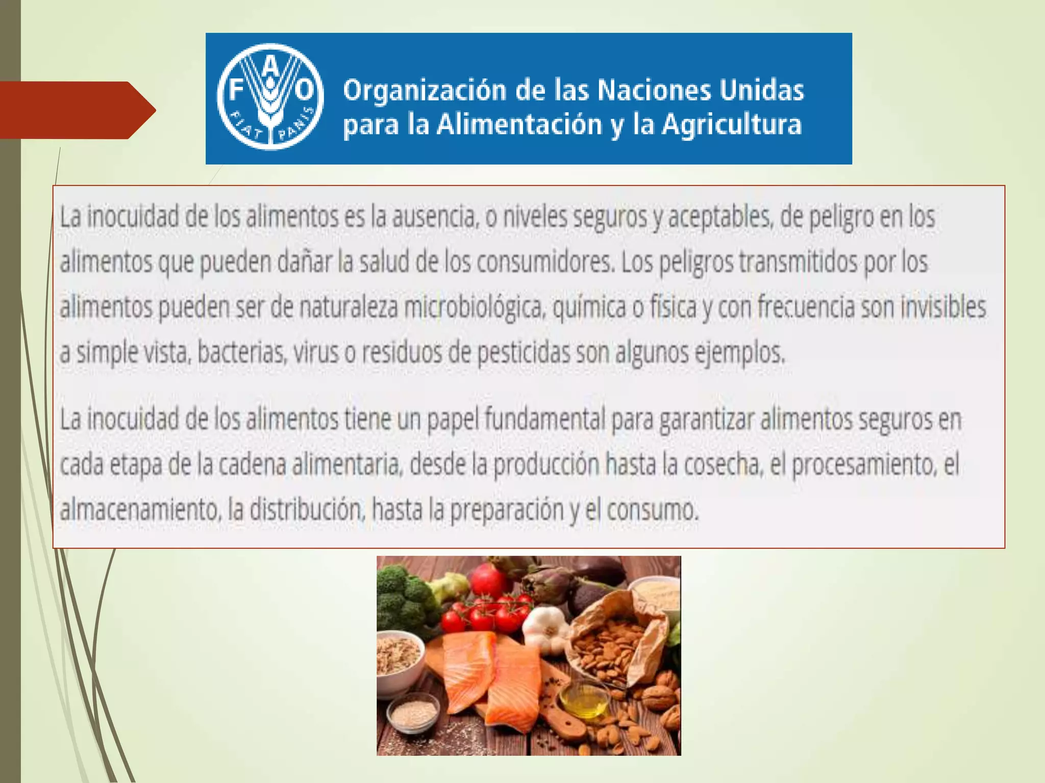 inocuidad y peligros en los alimentos Enero 2018.ppt