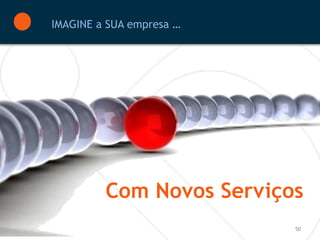 IMAGINE a SUA empresa …




         Com Novos Serviços
                          50
 