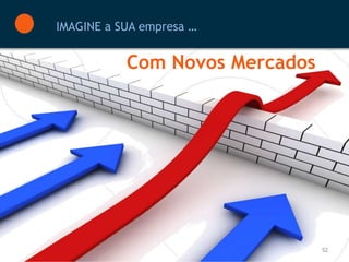 IMAGINE a SUA empresa …


           Com Novos Mercados




                                52
 