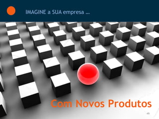 IMAGINE a SUA empresa …




         Com Novos Produtos
                          49
 