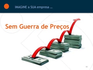IMAGINE a SUA empresa …




Sem Guerra de Preços




                             54
 