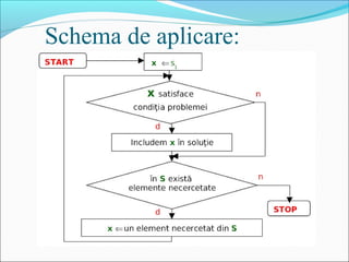 Schema de aplicare:
 