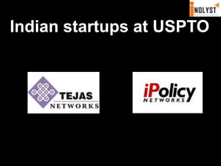 Indian startups at USPTO