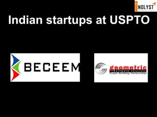 Indian startups at USPTO