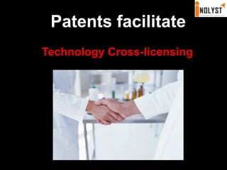 Patents facilitateTechnology Cross-licensing