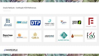 Oracle NetSuite – InoPeople HCM References
 