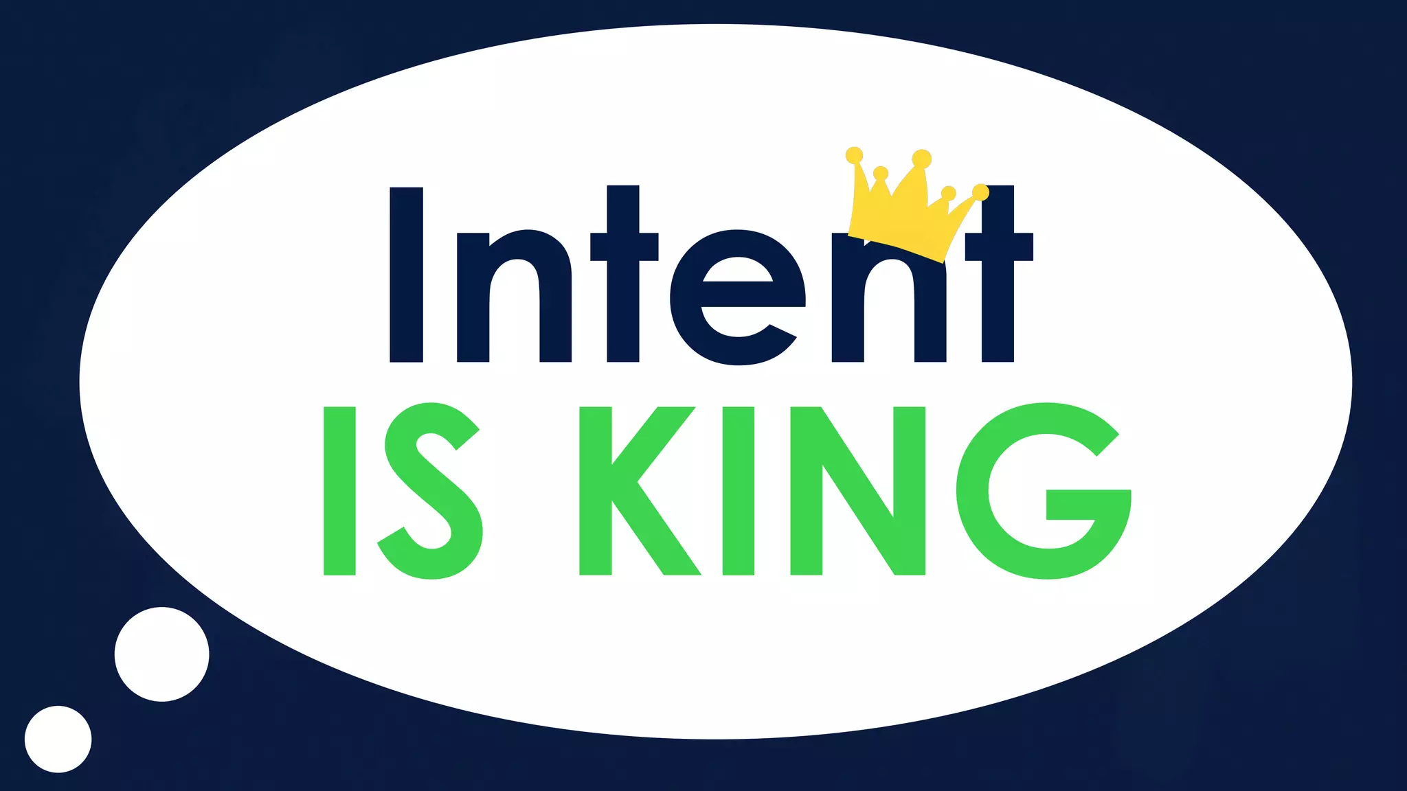 Intent
IS KING
 