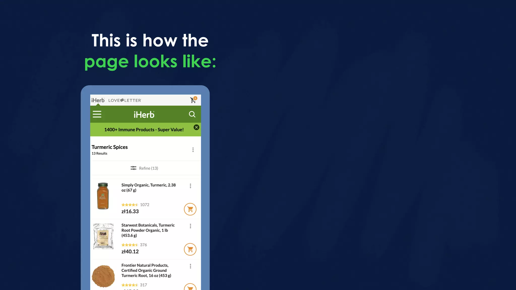 This is how the
page looks like:
 