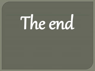 The end
 
