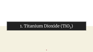 Inorganic pigments | PPTX