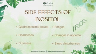 Inositol - Benefits, Dosage, and Its Role in OCD Management | PDF