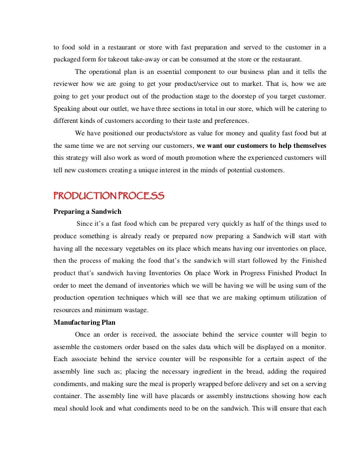 In Outwich Shop Business Plan