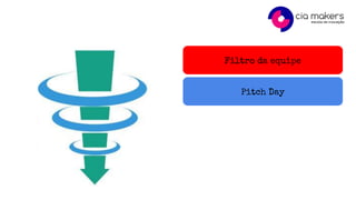 Filtro da equipe
Pitch Day
 