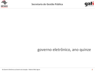 governo eletrônico, ano quinze 