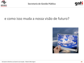 e como isso muda a nossa visão de futuro? 