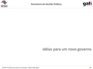 idéias para um novo governo 