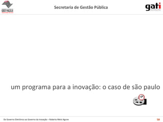 um programa para a inovação: o caso de são paulo 