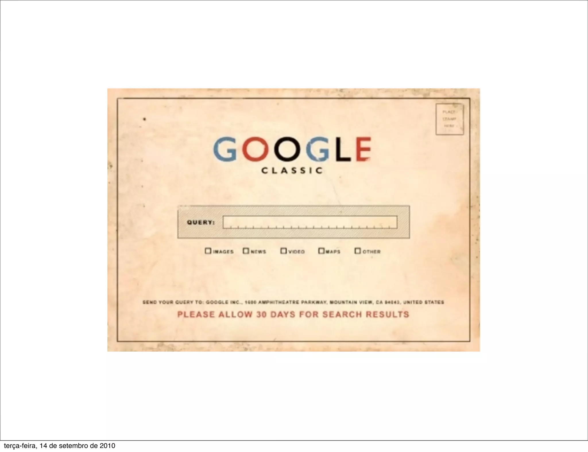 terça-feira, 14 de setembro de 2010
 