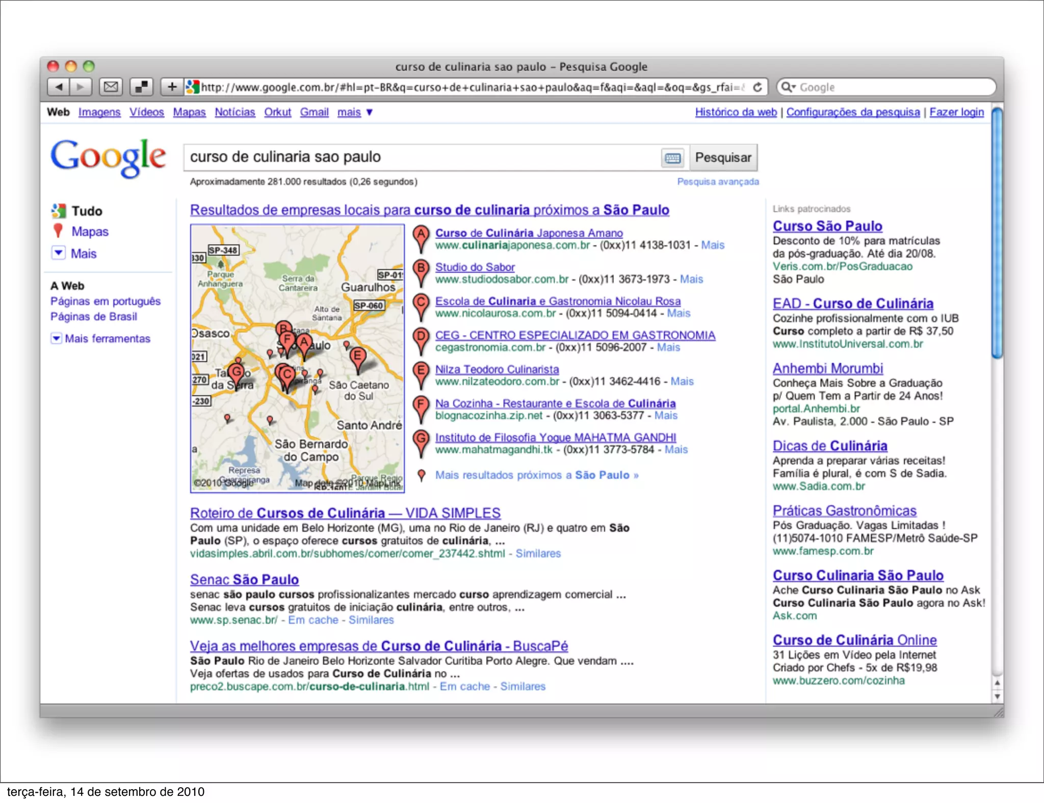 terça-feira, 14 de setembro de 2010
 