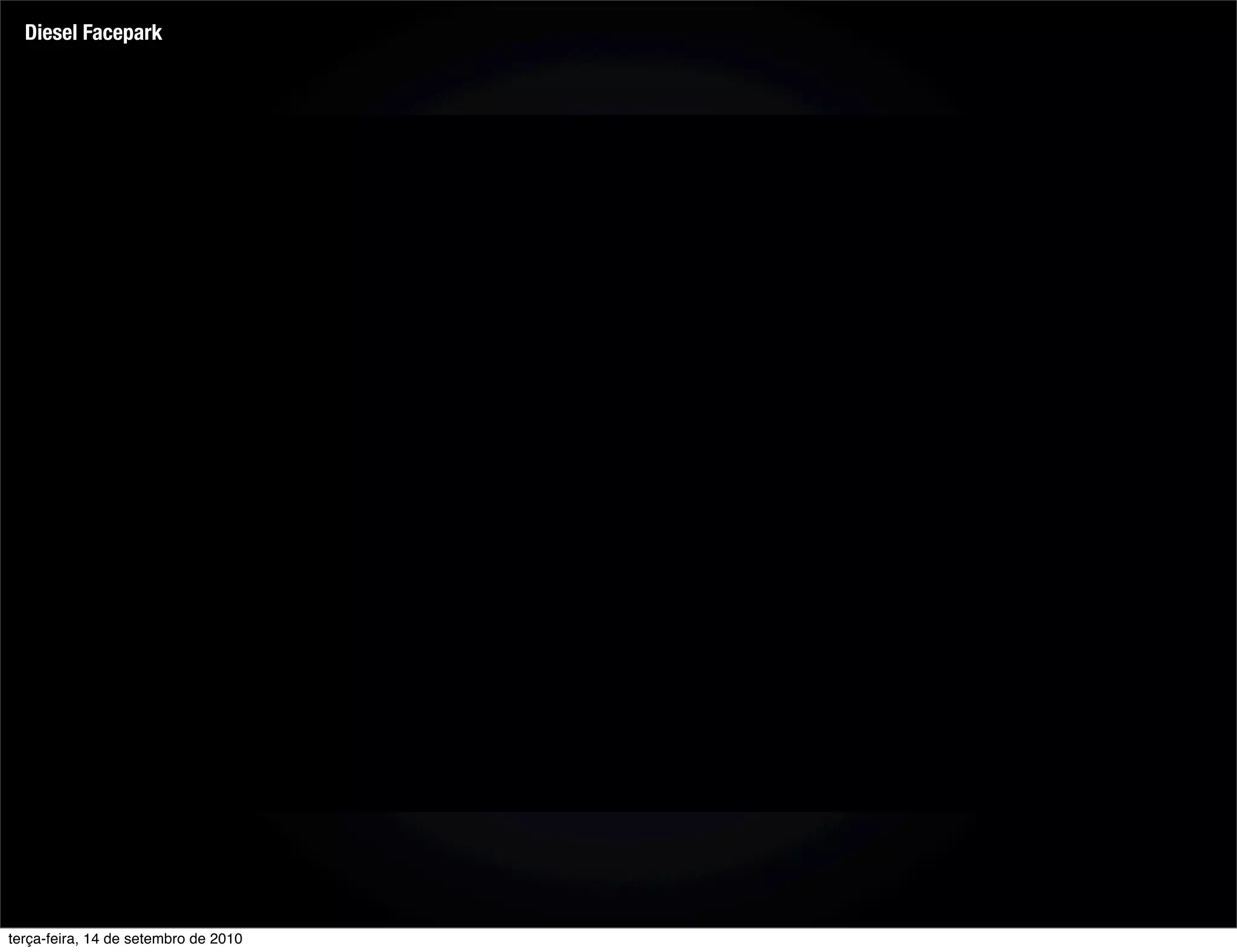 Diesel Facepark




terça-feira, 14 de setembro de 2010
 