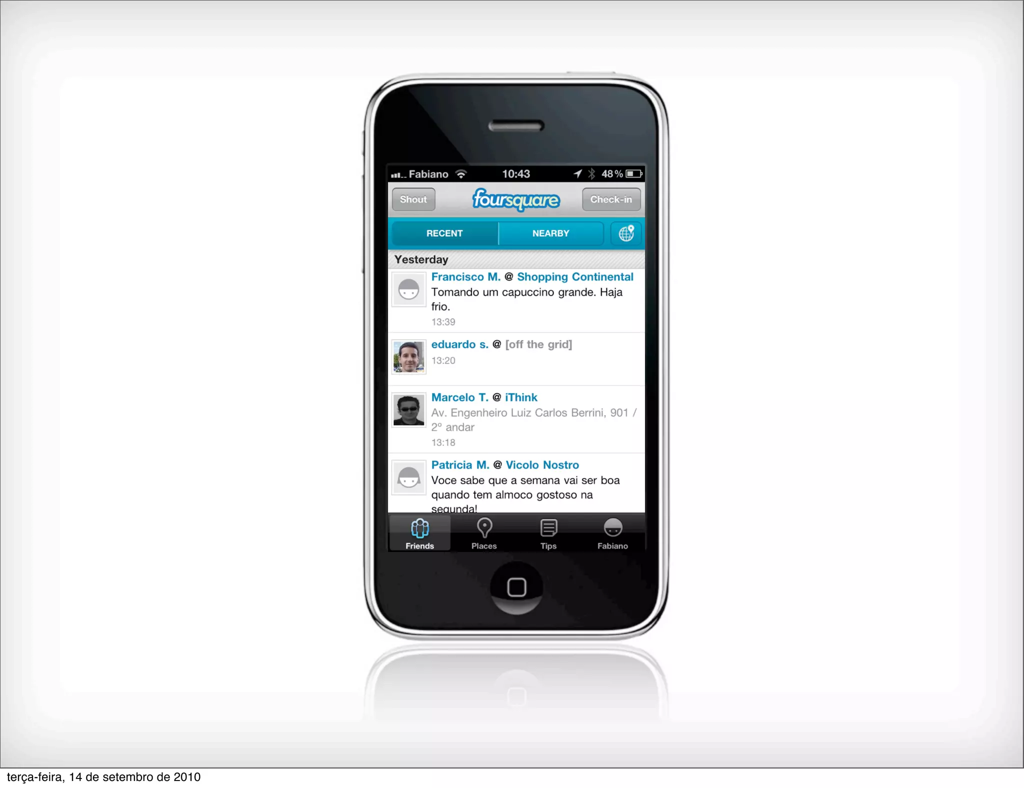 terça-feira, 14 de setembro de 2010
 