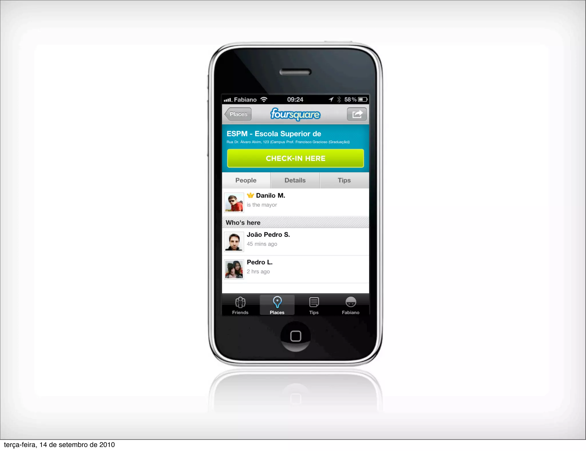 terça-feira, 14 de setembro de 2010
 