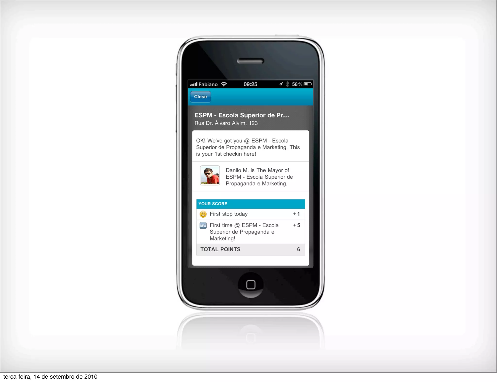 terça-feira, 14 de setembro de 2010
 