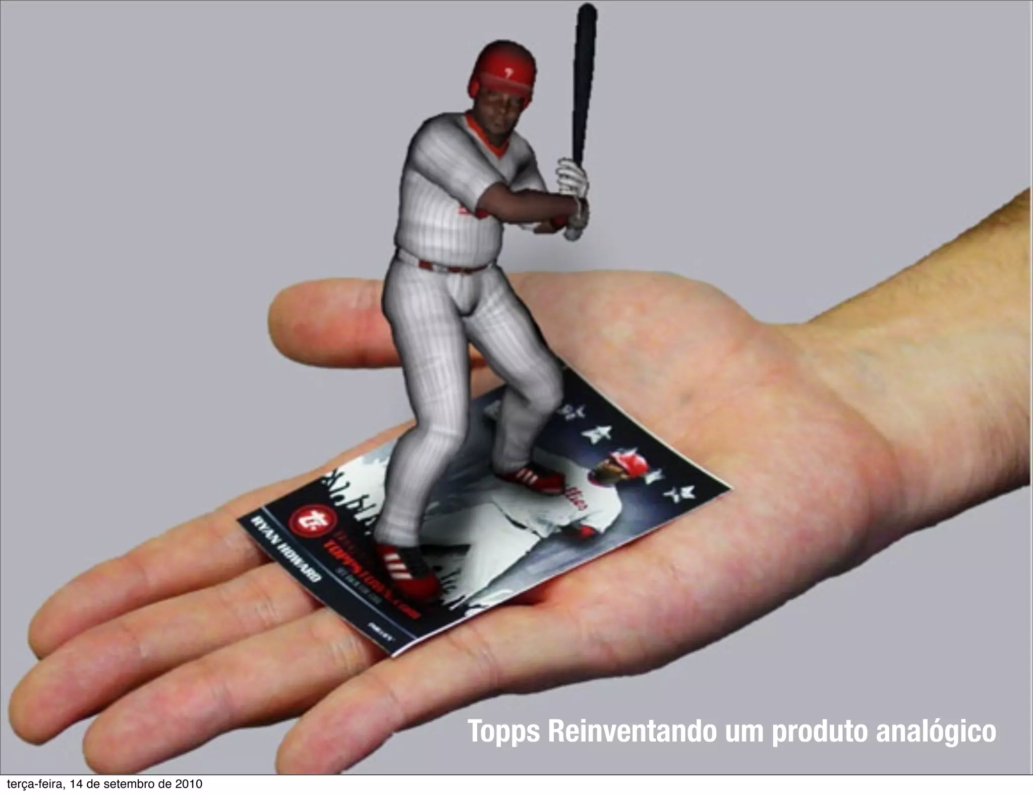 Topps Reinventando um produto analógico
terça-feira, 14 de setembro de 2010
 