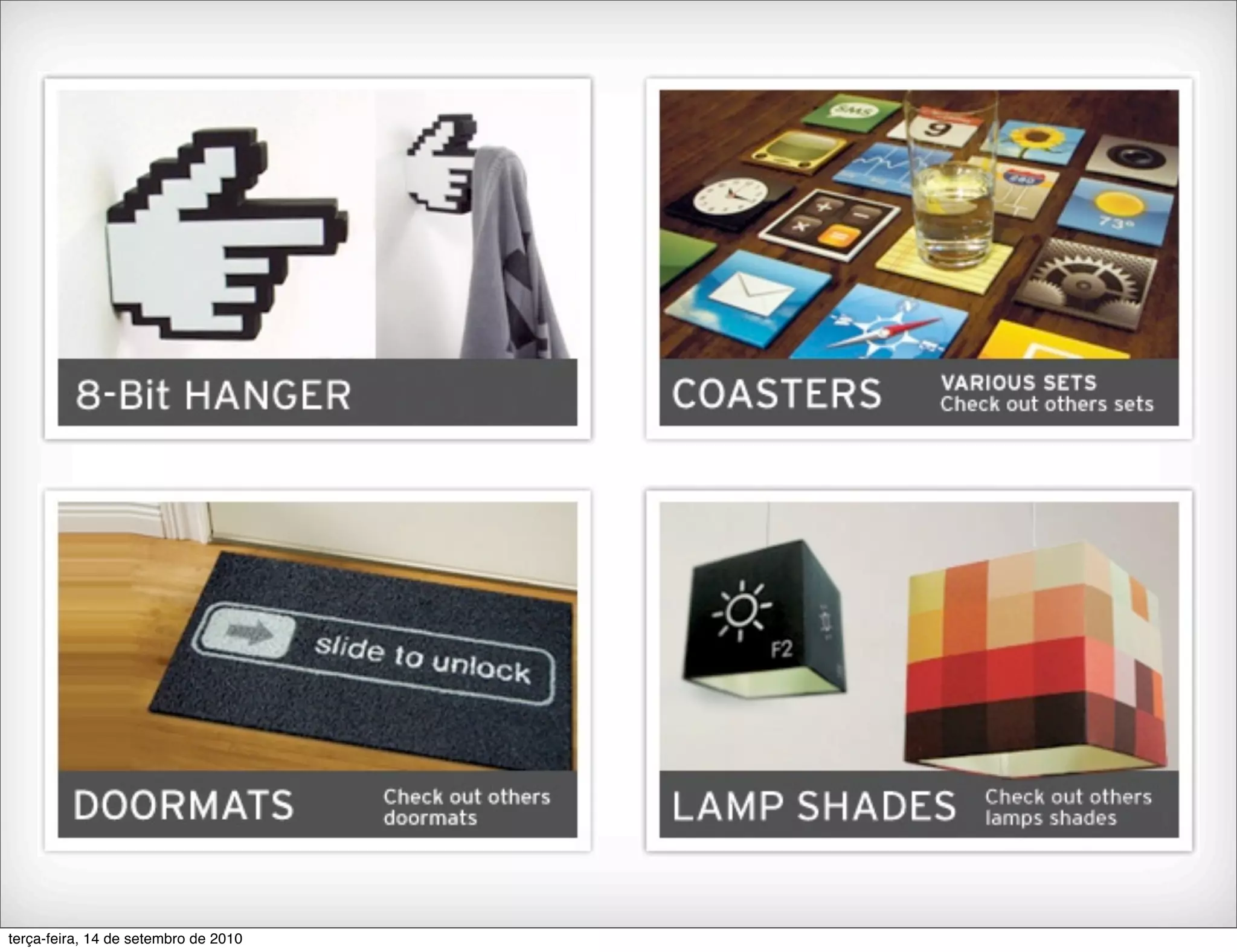 terça-feira, 14 de setembro de 2010
 