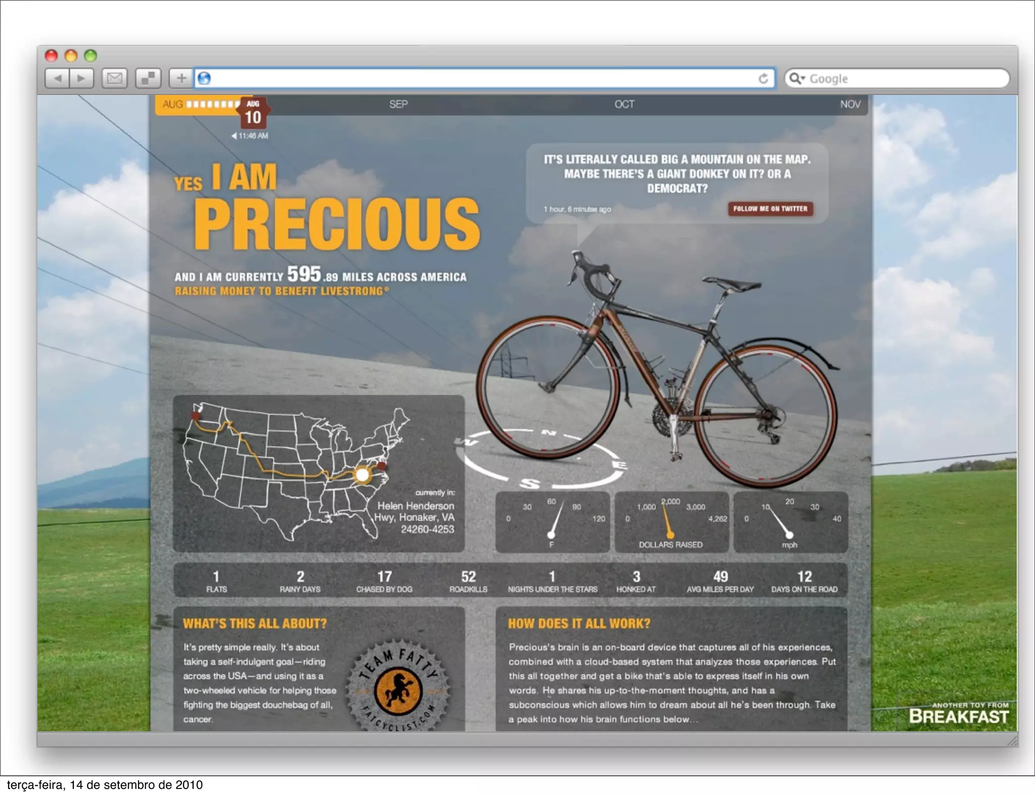 terça-feira, 14 de setembro de 2010
 