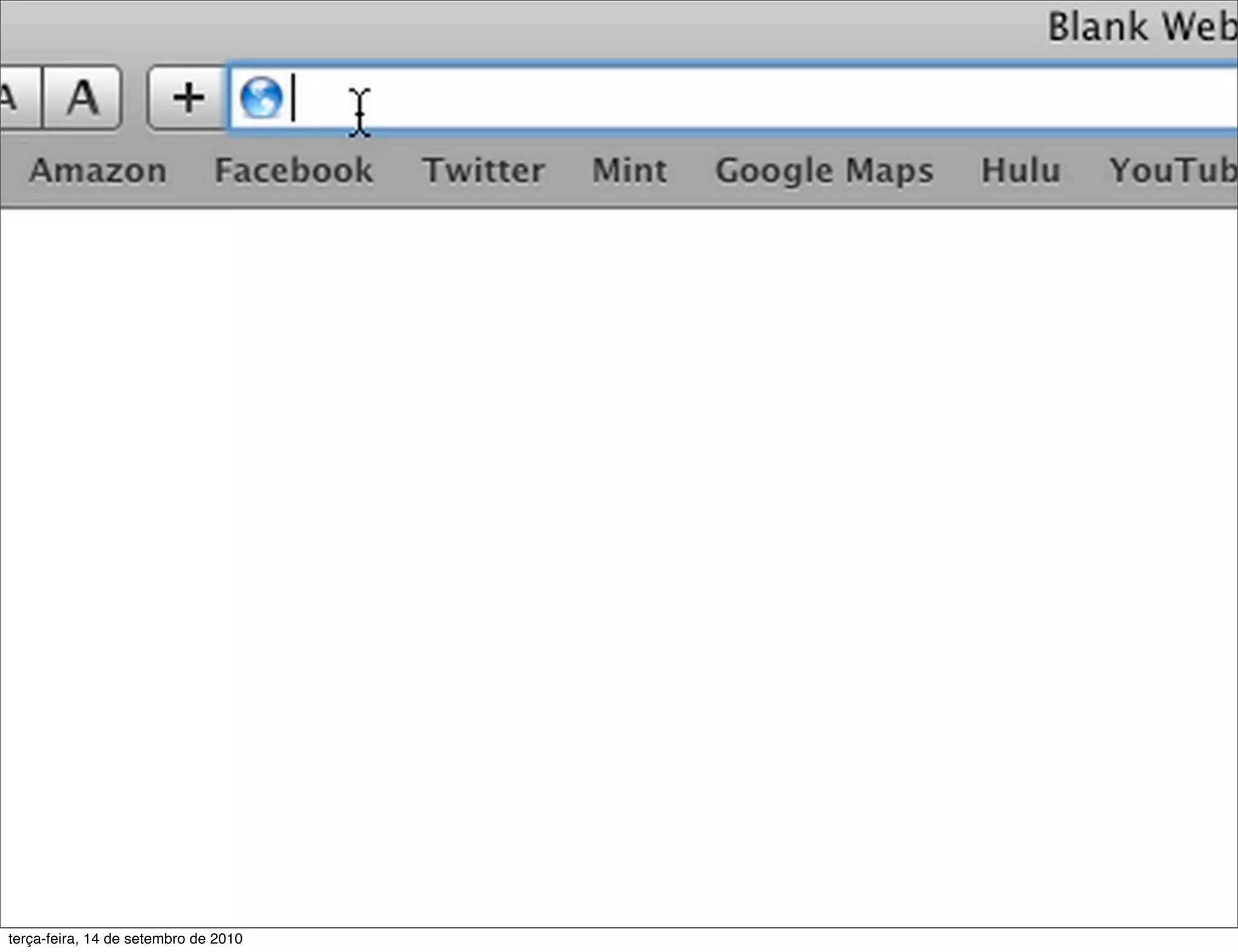 terça-feira, 14 de setembro de 2010
 