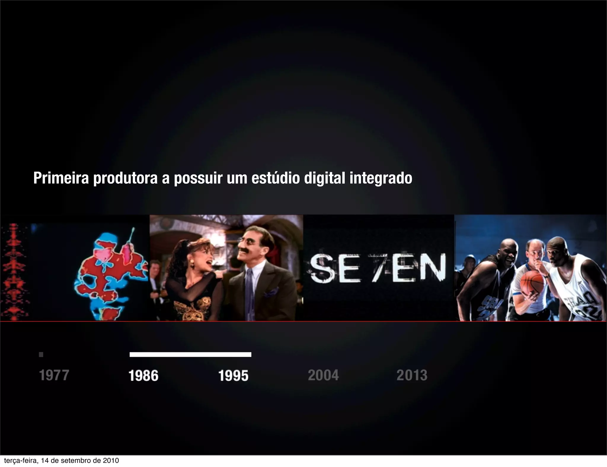 Primeira produtora a possuir um estúdio digital integrado




terça-feira, 14 de setembro de 2010
 