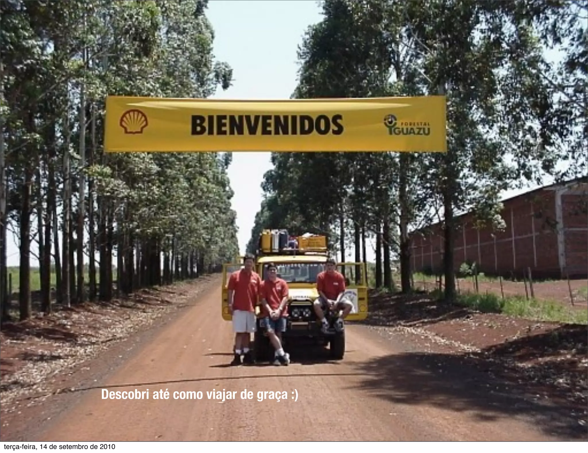 Descobri até como viajar de graça :)


terça-feira, 14 de setembro de 2010
 