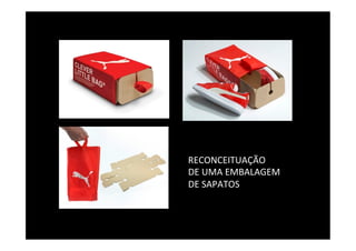 RECONCEITUAÇÃO	
  
DE	
  UMA	
  EMBALAGEM	
  	
  
DE	
  SAPATOS	
  
 