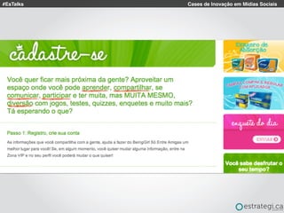 #EsTalks Cases de Inovação em Mídias Sociais
 