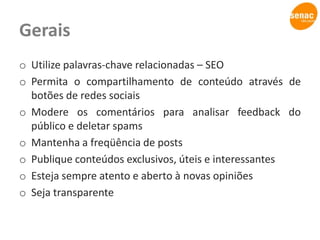 DNA de um Blog Corporativo