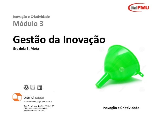 Artigo gestao da inovacao