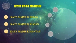 JENIS KATA MAJMUK
 