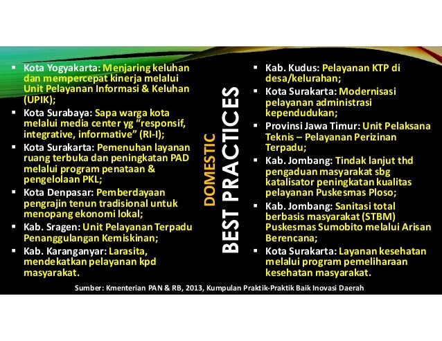 Inovasi Administrasi Negara Inovasi Administrasi Negara