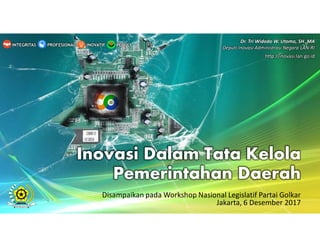 Inovasi Dalam Tata Kelola Pemerintahan Daerah | PDF