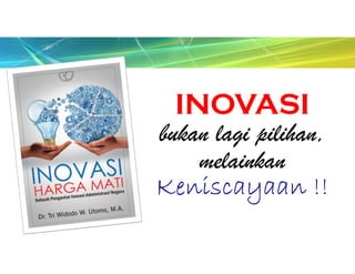 Inovasi Dalam Tata Kelola Pemerintahan Daerah | PDF