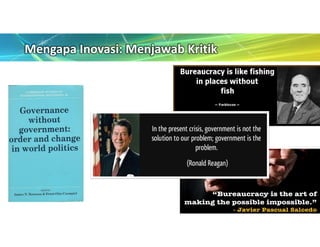 Inovasi Dalam Tata Kelola Pemerintahan Daerah | PDF