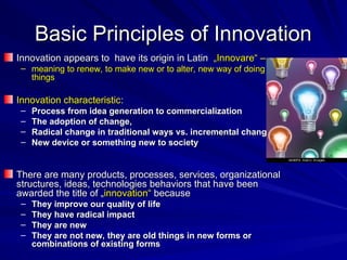 Comprehensive Insights into Innovation and New Product Development ...