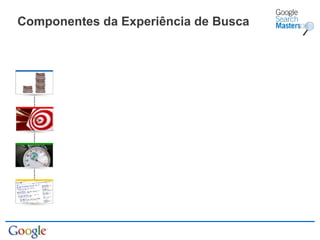 Componentes da Experiência de Busca 