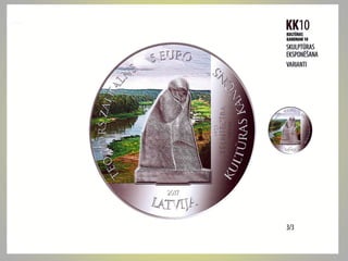 2017. gada inovatīvas kolekcijas monētas dizaina konkursa darbi  