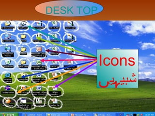 10
DESK TOP
Icons
‫ی‬ ‫شبی‬‫ں‬ ‫ہ‬
 