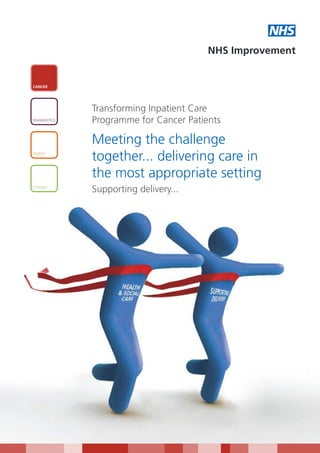 NHS
                                        NHS Improvement


CANCER




              Transforming Inpatient Care
DIAGNOSTICS   Programme for Cancer Patients

              Meeting the challenge
HEART
              together... delivering care in
              the most appropriate setting
STROKE
              Supporting delivery...
 